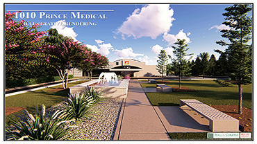 Rendered by Beall & Company - 1010 Prince Medical Building
